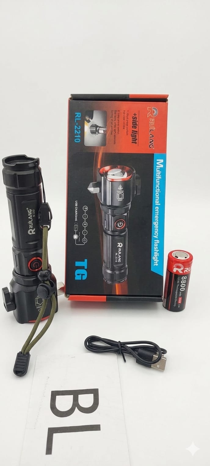 China Mart RL-2210 Multifunctional Emergency Torch Light